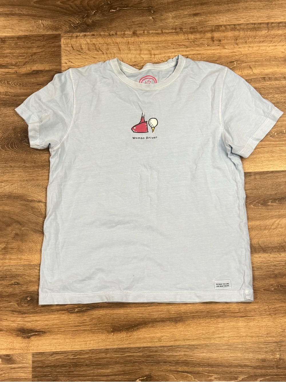 Life is Good Golf Woman Driver Tee Shirt Women’s Medium